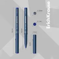 Ручка капиллярная ErichKrause F-15, синий стержень, узел 0.6 мм