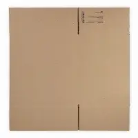 Коробка складная, бурая, для хранения и отправки посылок, 30&times;22&times;30 см