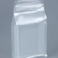 Пакет Zip-lock ПП, с плоским дном, прозрачный, 12&times;22 см
