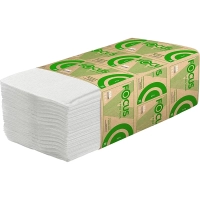 Полотенца бумажные д/дисп FocusEcoVсл 1сл 250л15пач/уп_5083742/50202903_п/э