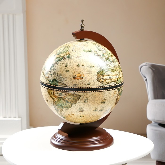 Глобус бар декоративный Глобус бар декоративный "Карта капитана" 38х33х48 см