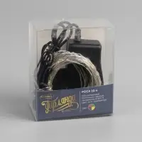 Гирлянда &laquo;Нить&raquo; 10 м, роса, IP20, серебристая нить, 100 LED, свечение мульти, 12 В