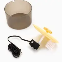 Фонтан для животных с миской, 34×17.5×11.5 см, бежевый Фонтан для животных с миской, 34×17.5×11.5 см, бежевый