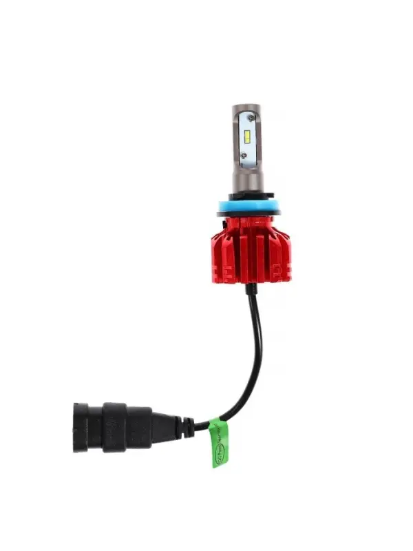 Автолампа светодиодная Н11, 72 Вт, 5000 Лм, 6500 К, IP65, набор 2 шт.