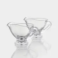 Набор соусников Paşabah&ccedil;e Basic, 60 мл, 2 шт. стекло, прозрачный