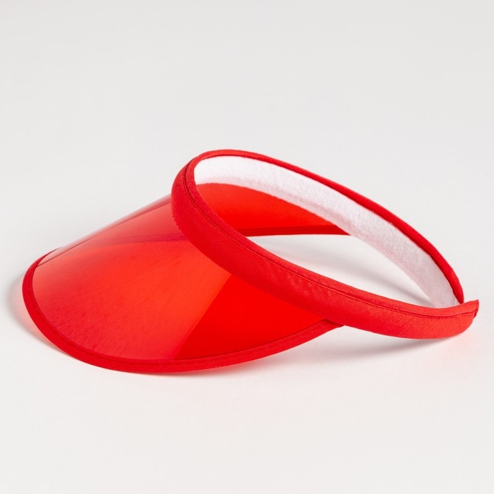 Козырёк женский MINAKU цвет красный, р-р 56-58