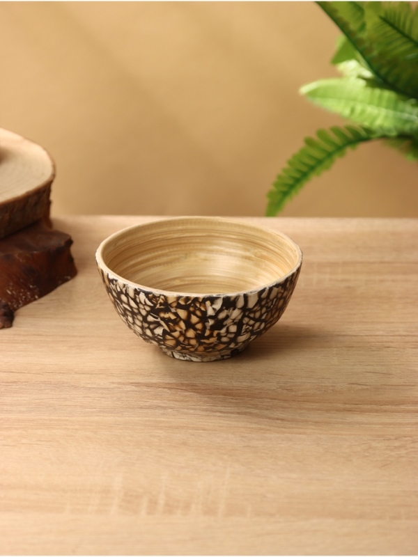 Миска 12х12х6 см, бамбук Миска 12х12х6 см, бамбук