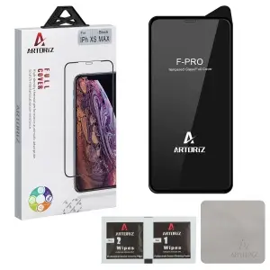 Защитное стекло для iPhone 11 Pro Max/XS Max 0.33mm 2.5D Full Cover Artoriz черное
