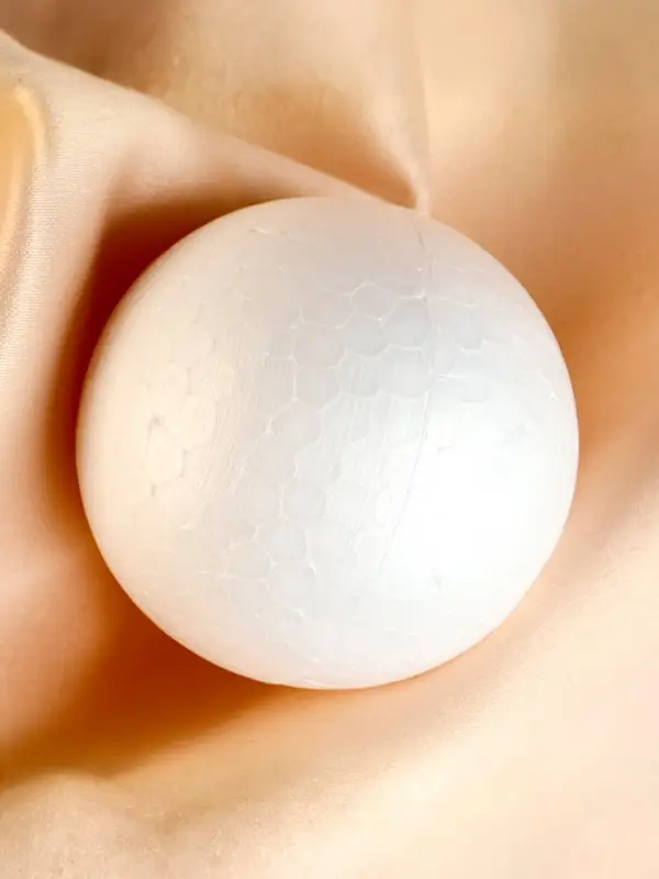 Шар из пенопласта (набор 8 шт.), d=5 см