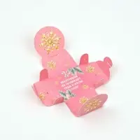 Свечи чайные, новогодний набор 4 шт., 4 см