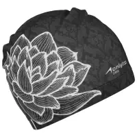 Шапочка для плавания женская ONLYTOP Swim &laquo;Цветок&raquo;, тканевая, обхват 54-60 см