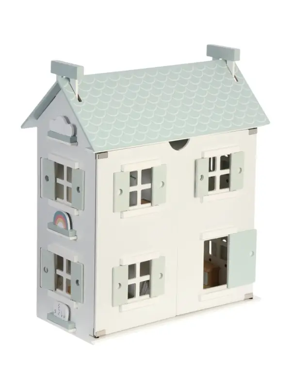 Кукольный домик с мебелью