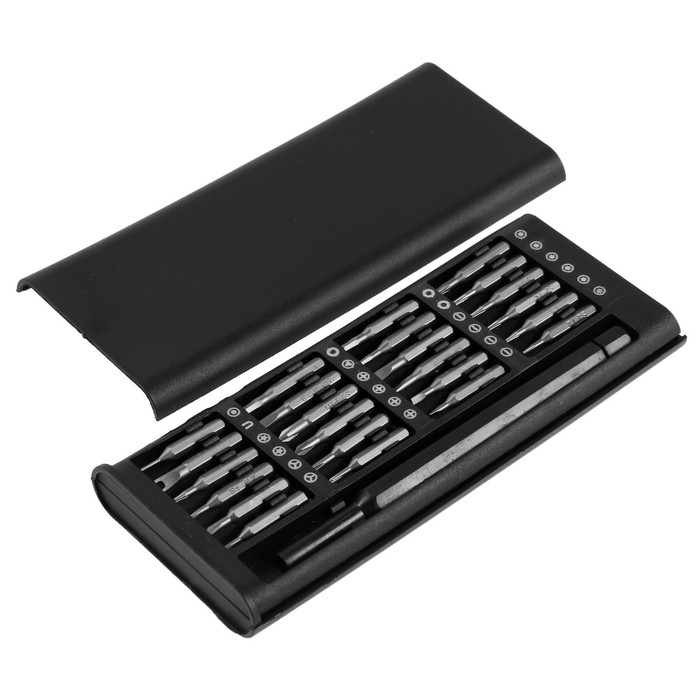 Набор для точных работ ТУНДРА, 25 предметов в пластиковом кейсе Набор для точных работ ТУНДРА, 25 предметов в пластиковом кейсе