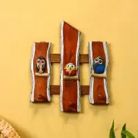 Вешалка «Совята», 23×6×33 см, дерево Албезия Вешалка «Совята», 23×6×33 см, дерево Албезия