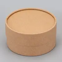 Набор круглых подарочных коробок, завальцованные крафт, набор 12 шт., 12×6 см Набор круглых подарочных коробок, завальцованные крафт, набор 12 шт., 12×6 см