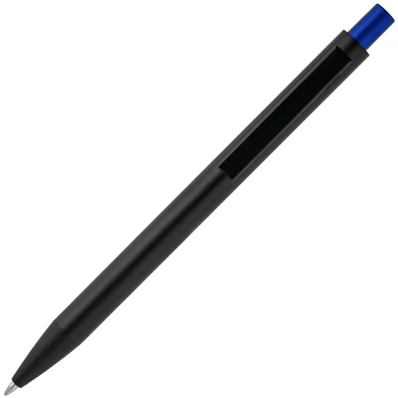 Ручка шариковая Chromatic, черная с синим Ручка шариковая Chromatic, черная с синим