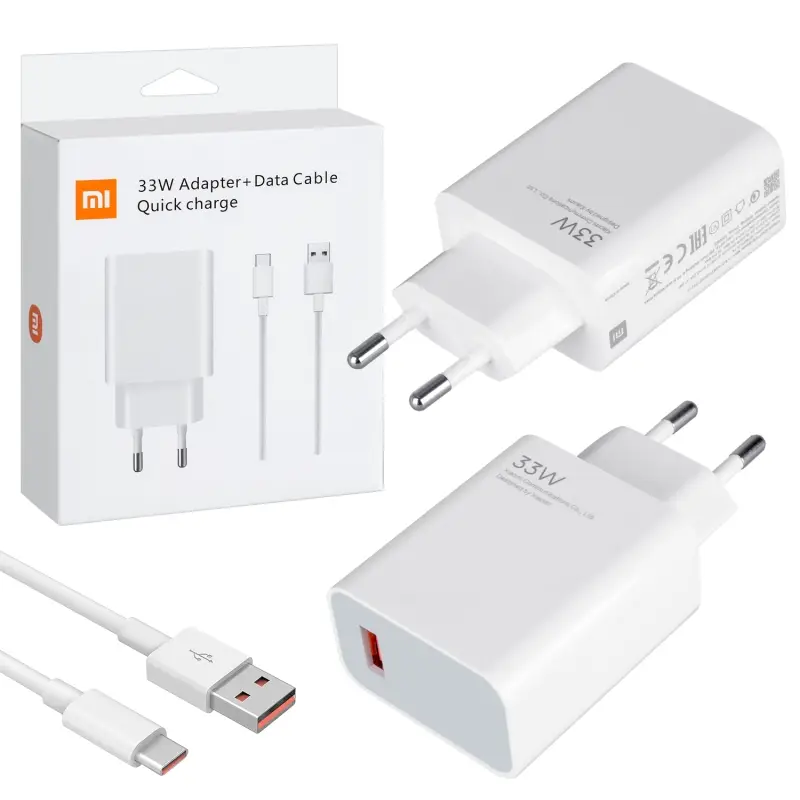 СЗУ Type-C Mi 33W Wall Charger set (180шт/кор) СЗУ Type-C Mi 33W Wall Charger set (180шт/кор)