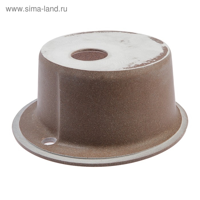 Мойка кухонная из камня GRANMILL 19, d=440 мм, глубина 18 см, терракотовая Мойка кухонная из камня GRANMILL 19, d=440 мм, глубина 18 см, терракотовая
