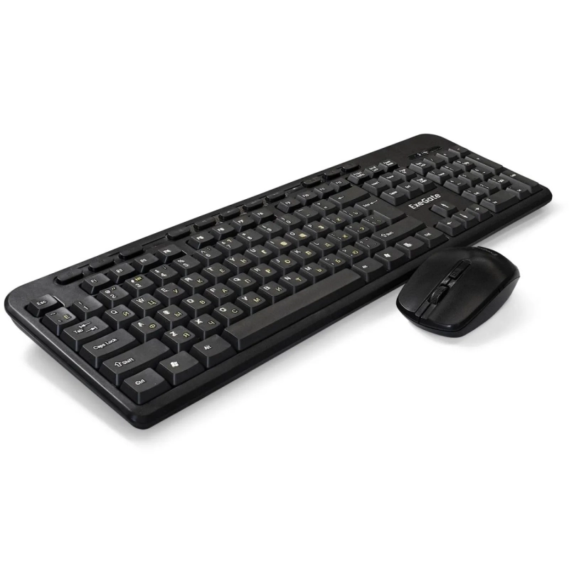 Набор клавиатура+мышь ExeGate Professional Combo MK240 черный(EX286220RUS)