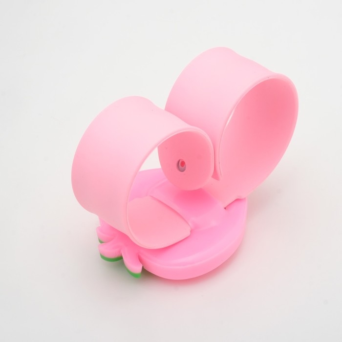 Часы наручные кварцевые детские Часы наручные кварцевые детские "Клубничка", ремешок силикон