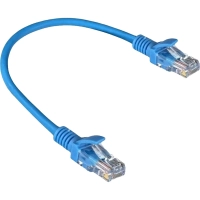 Патч-корд ExeGate UTP-RJ45-RJ45-5e-0,3M-BL, 5e, 0.3м, синий <EX258667RUS
