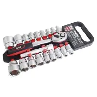 Набор головок торцевых с аксессуарами 1/2"DR (8-32 мм) (20 предметов) AVS NG12-20P