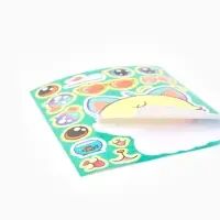 Наклейки детские для творчества "Котята" набор 16 шт.