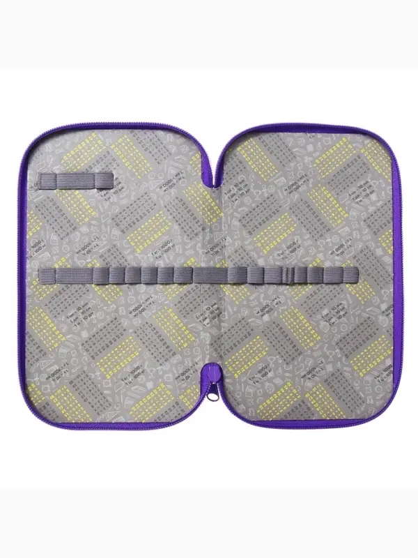 Пенал школьный, 2 секции, 12.5&times;20.5&times;4 см &laquo;Сиба&raquo;