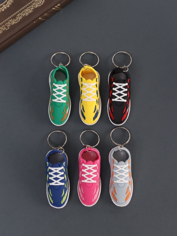 Брелок резина Брелок резина "Кроссовок с огнём" МИКС 3,3х2,8х7,5 см