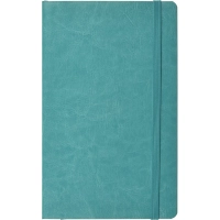 Ежедневник недатированный ATTACHE FLEX бирюзовый А5, 136 л. бежевый блок