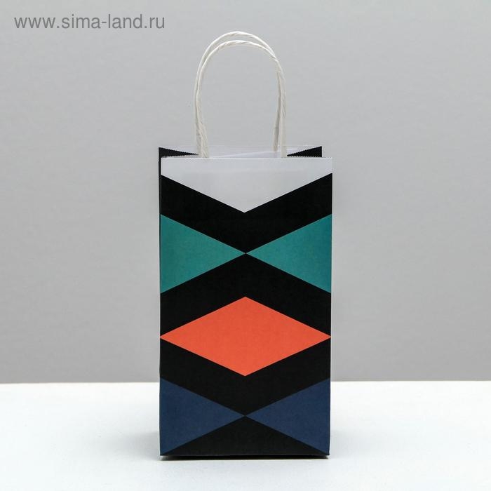 Пакет подарочный крафтовый, упаковка, «Present», 12 х 21 х 9 см Пакет подарочный крафтовый, упаковка, «Present», 12 х 21 х 9 см