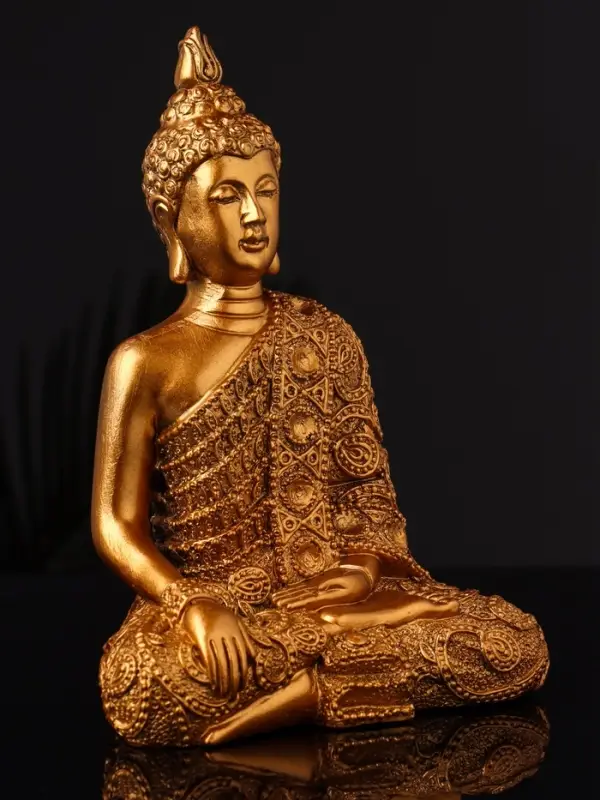 Фигура Фигура "Будда большой" 17х13 см, бронза