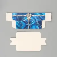 Коробка складная с окном &laquo;Бант&raquo;, 5.5&times;18&times;5.5 см