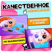 Фигурка на подставке «Токи боки: Леон» с наклейками, акриловая, 8,5 см