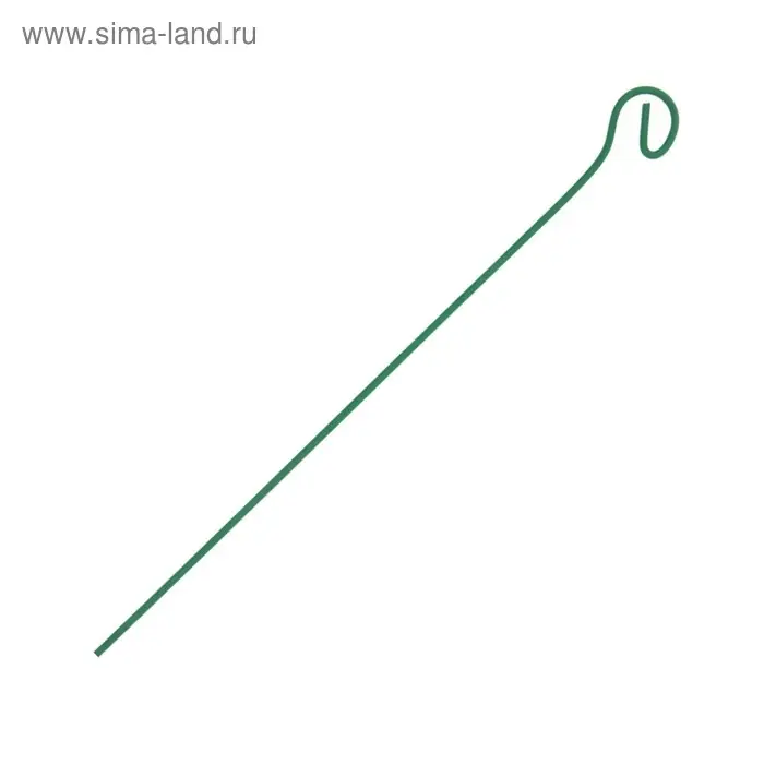 Колышек для подвязки растений, h=40 см, d=3 мм см, проволочный, зелёный, Greengo Колышек для подвязки растений, h=40 см, d=3 мм см, проволочный, зелёный, Greengo