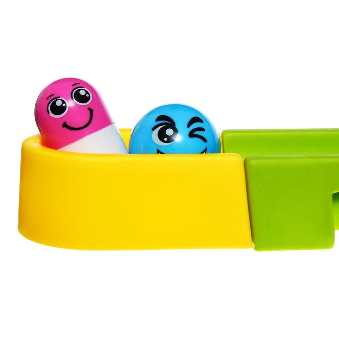 Игрушка для ванны «Водная горка», 5 деталей, 4 игрушки, на присосках, Крошка Я Игрушка для ванны «Водная горка», 5 деталей, 4 игрушки, на присосках, Крошка Я