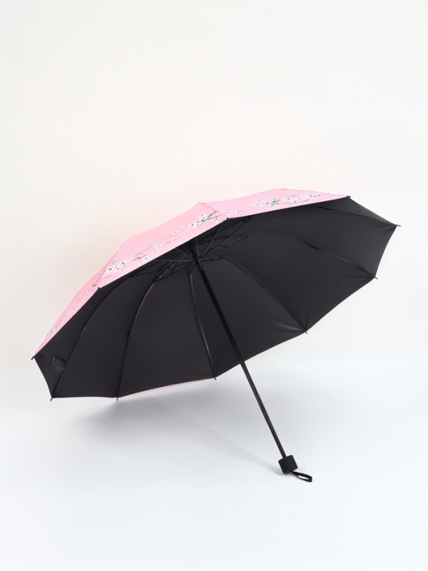 Зонт механический «Сакура», эпонж, 4 сложения, 8 спиц, R = 52/60 см, D = 120 см, цвет МИКС Зонт механический «Сакура», эпонж, 4 сложения, 8 спиц, R = 52/60 см, D = 120 см, цвет МИКС