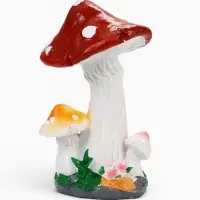 Садовая фигура из полистоуна &laquo;Мухомор&raquo;, 11.5&times;11&times;23 см