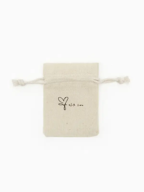 Мешочек подарочный «Нежность лён», 7×9 см, бежевый Мешочек подарочный «Нежность лён», 7×9 см, бежевый