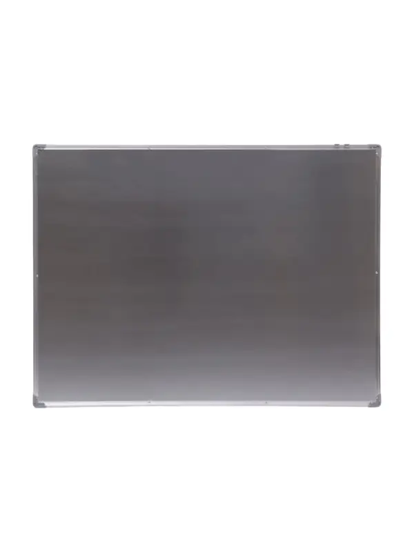 Доска магнитно-маркерная Calligrata, 90&times;120 см, зеленая, с полочкой, в алюминиевой рамке