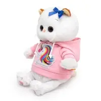Мягкая игрушка &laquo;Кошечка Ли-Ли BABY&raquo;, в худи с единорогом, 20 см