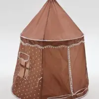 Палатка детская игровая &laquo;Изумление&raquo;, 110&times;110&times;130 см, коричневая