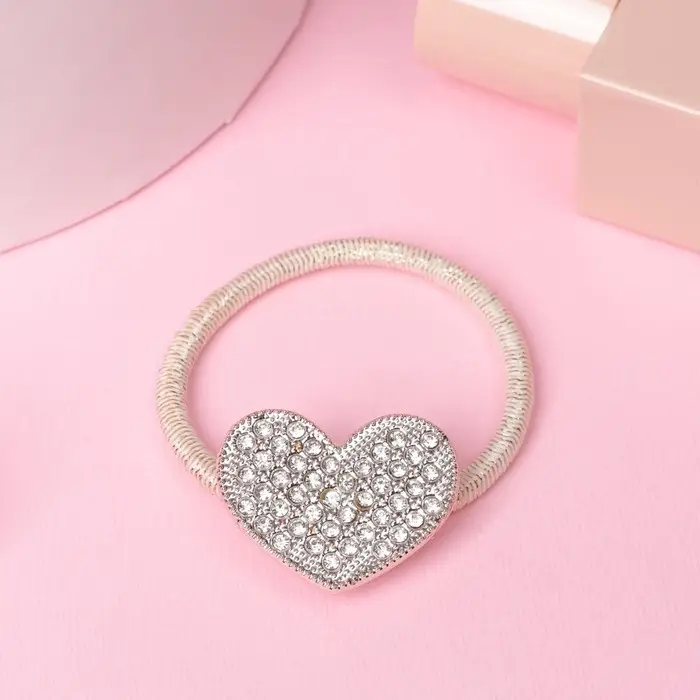 Резинка для волос Резинка для волос "Перелив" сердце, 3 см