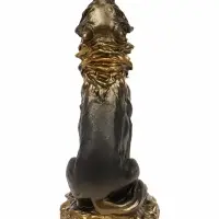 Фигурка &laquo;Волк&raquo;, гипс под бронзу, 11&times;18&times;7 см