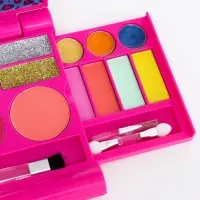 Набор косметики для девочек &laquo;Ноутбук&raquo;, тени для век, блеск для губ, аппликаторы