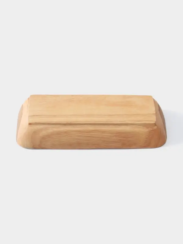 Блюдо, 20&times;10&times;3 см, тиковое дерево