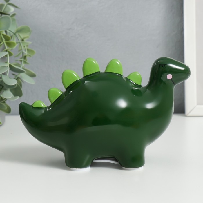 Копилка керамика Копилка керамика "Стегозавр" 17х8,2х11,1 см