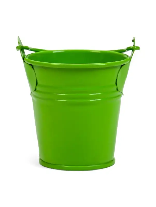 Декоративно кашпо для цветов &laquo;Ведёрко Томми&raquo;, 100 мл, d=5.3 см, h=5.6 см, металлическое