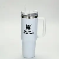 Термокружка 1200 мл, белая