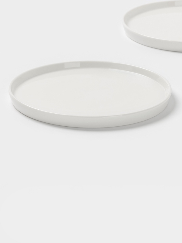 Набор тарелок 2 шт 20х2 см Magistro Набор тарелок 2 шт 20х2 см Magistro "White Snow"